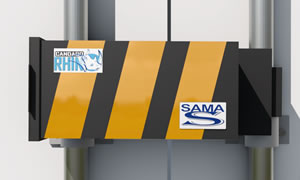 Candado para camion, trailer, contenedor, sama